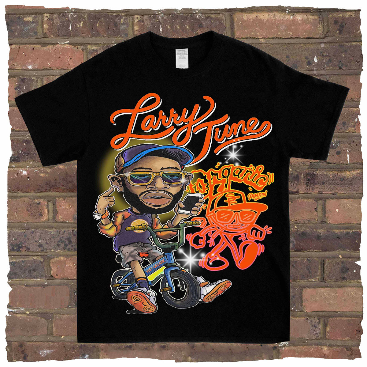 激レア　Larry June Larry's Market ツアー　Tシャツ 激レア Larry June Larry's Market ツアー Tシャツ Limited New Larry