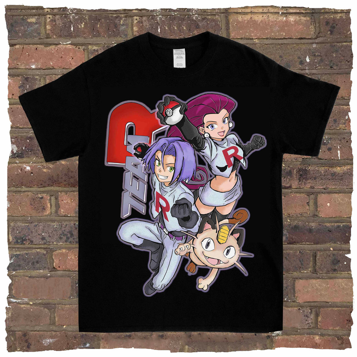 新品未使用〗Tシャツ ミュウツー team rocket L ポケセン限定品 T
