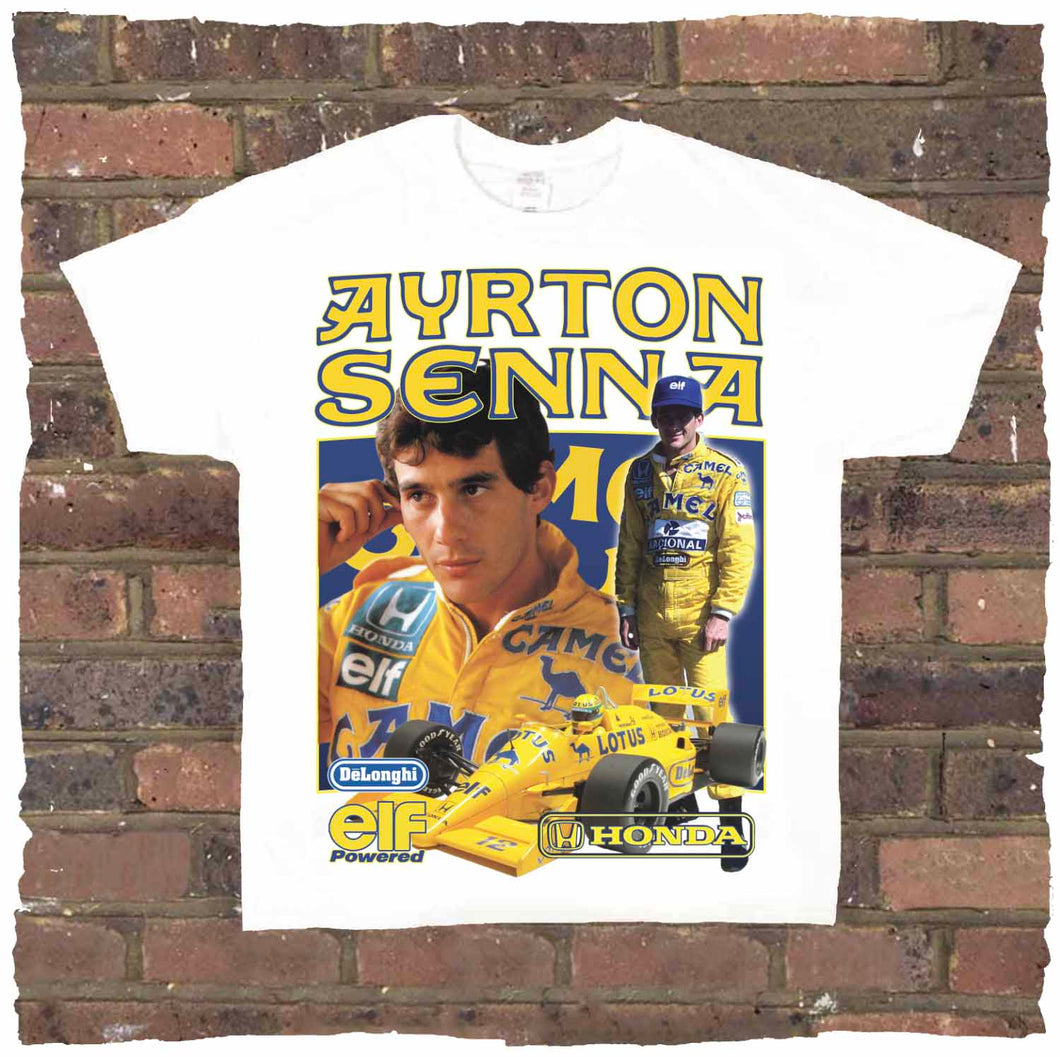 Ayrton Senna Camel Tee