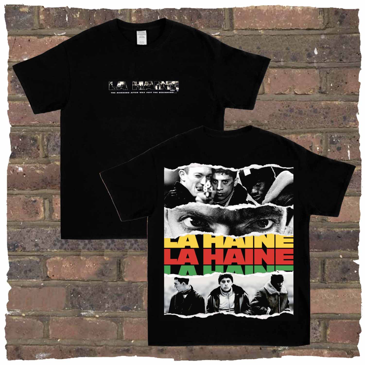 LA HAINE | MOVIE MOVIE| RETRO T-SHIRT LA HAINE / ラ・エーヌ 映画T