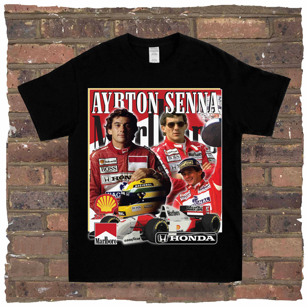 Ayrton Senna Marlboro Tee