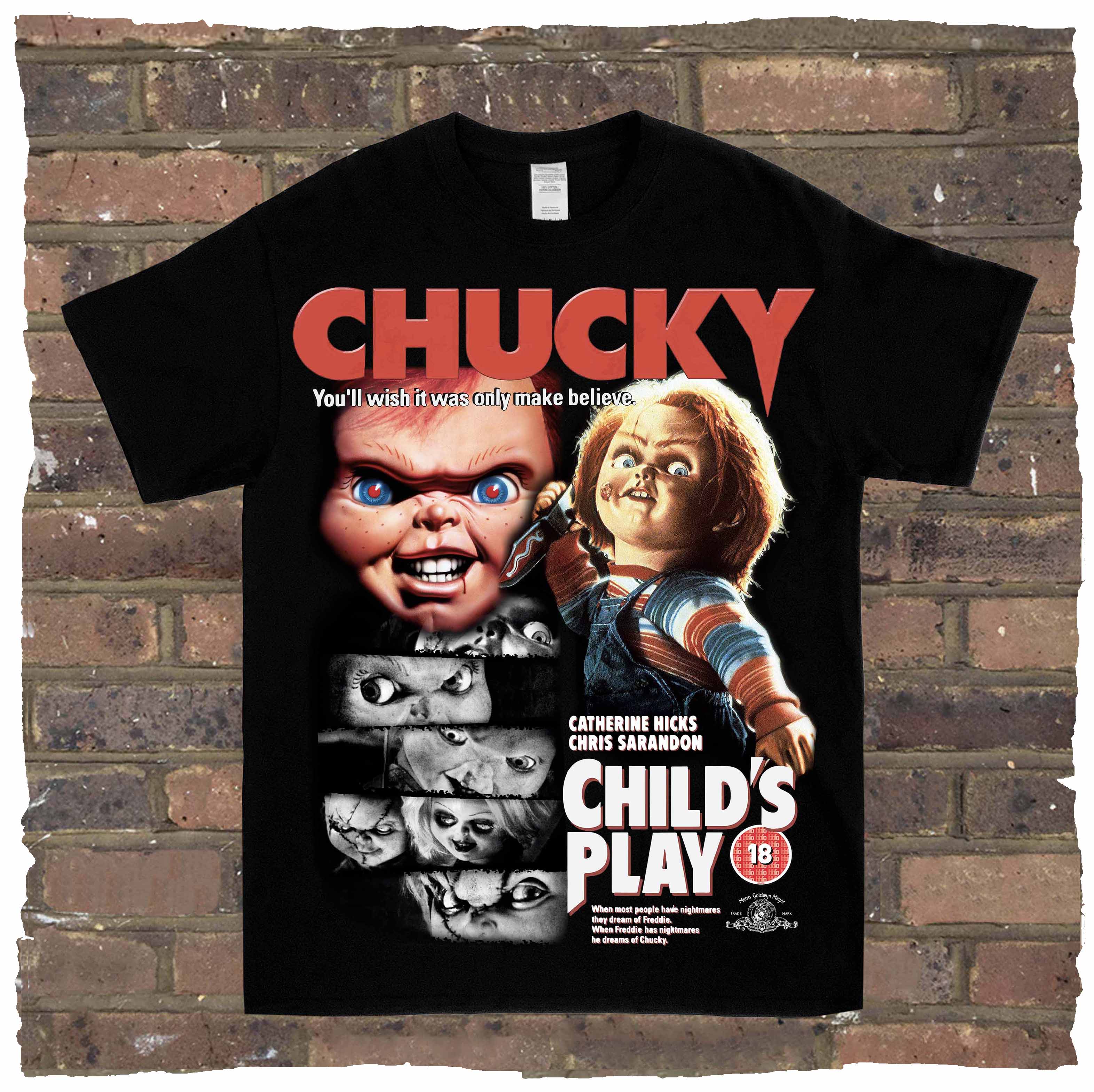 Chucky t shirt outlet