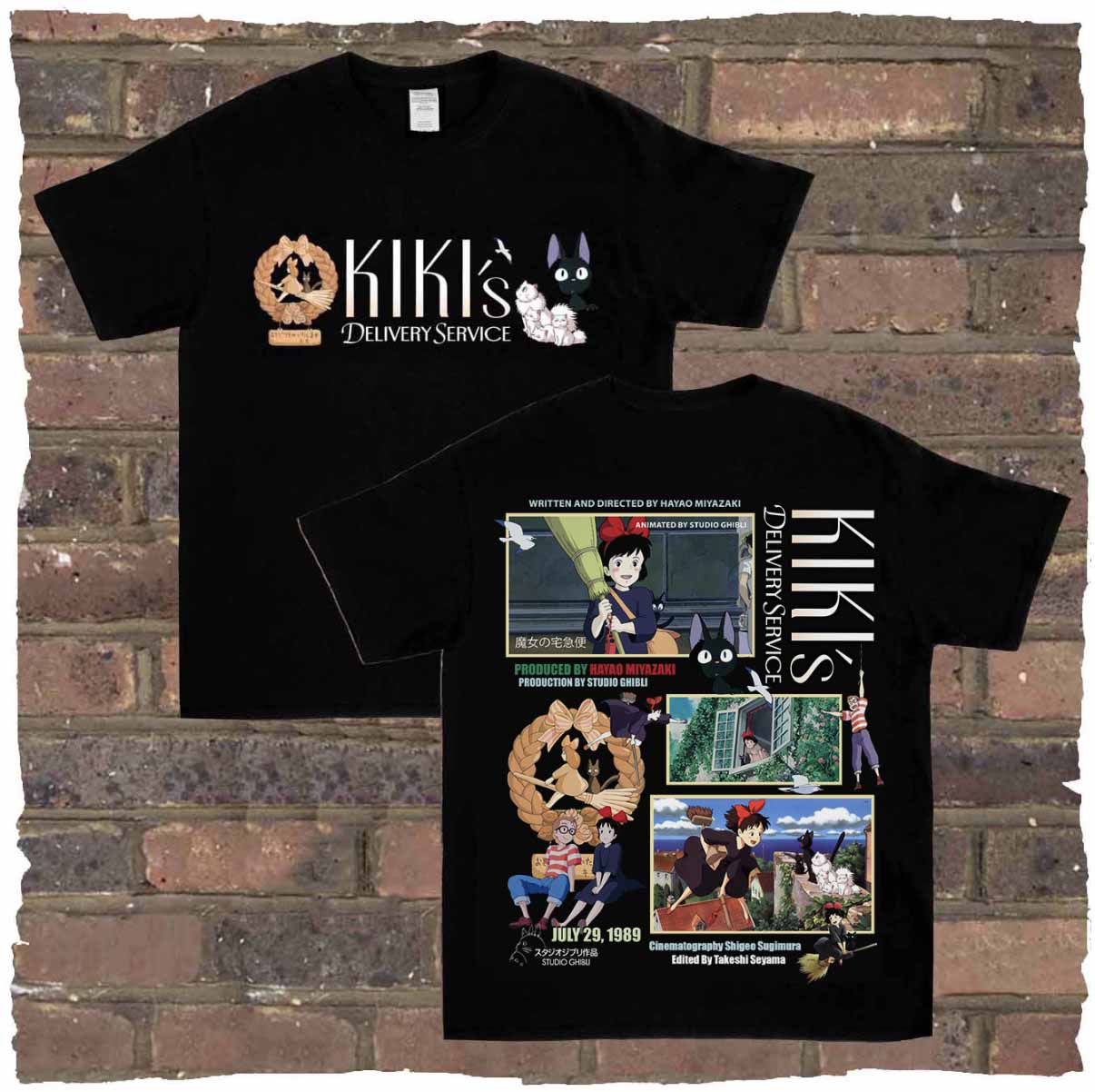 ⭐️未使用品 KIKI'S DELIVERY SERVICE S/S TEE ☆① Kiki's Delivery Service - Kiki the Best Witch T Shirt Unisex