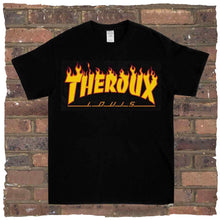 Load image into Gallery viewer, Louis Theroux Flames Tee