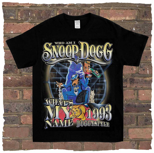 Snoop Dogg Whats My Name Cartoon Tee
