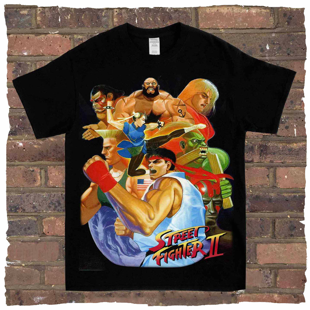 Street Fighter 2 Legends Tee