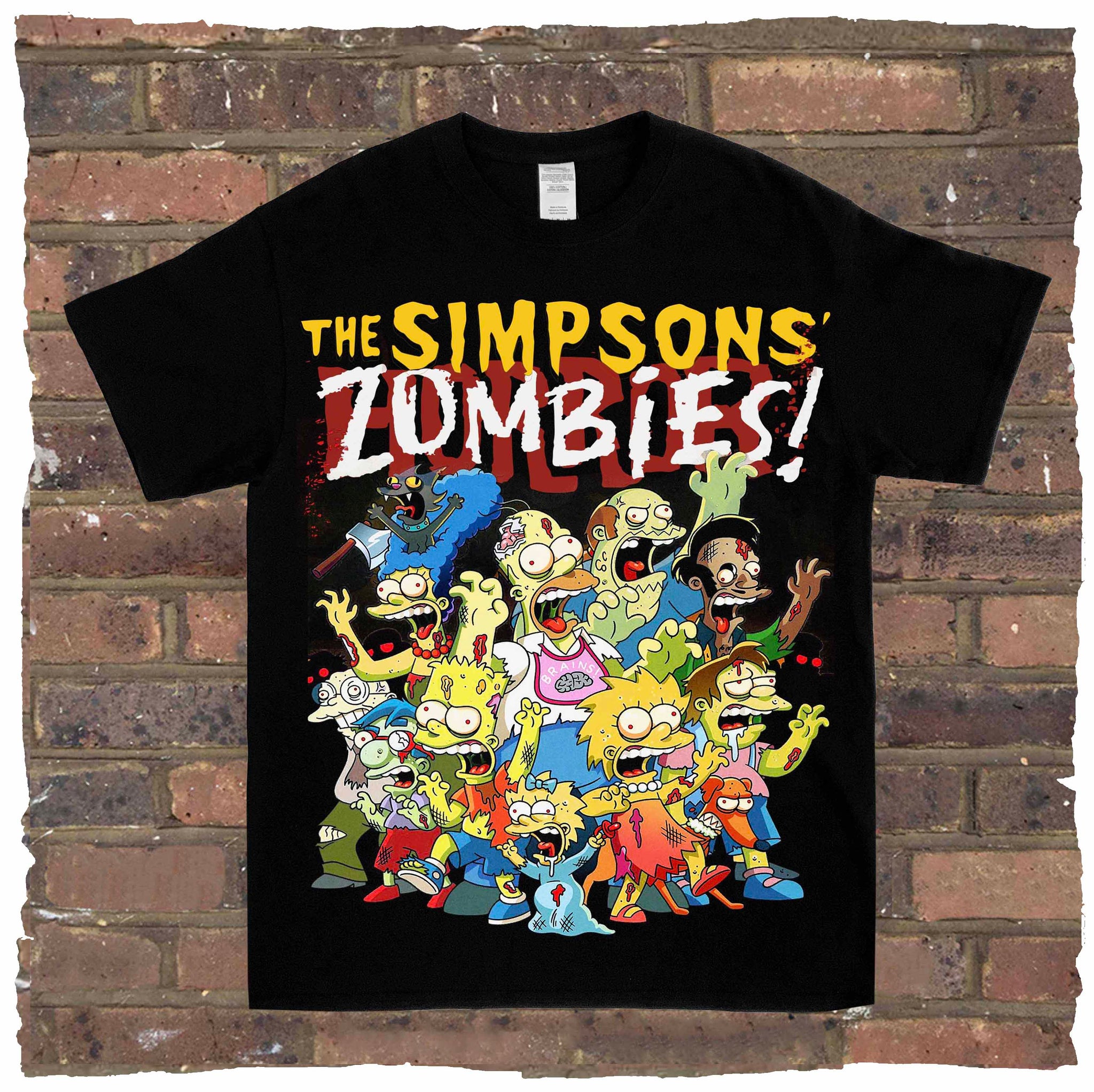 The Simpsons Zombies Tee – Homage Archive