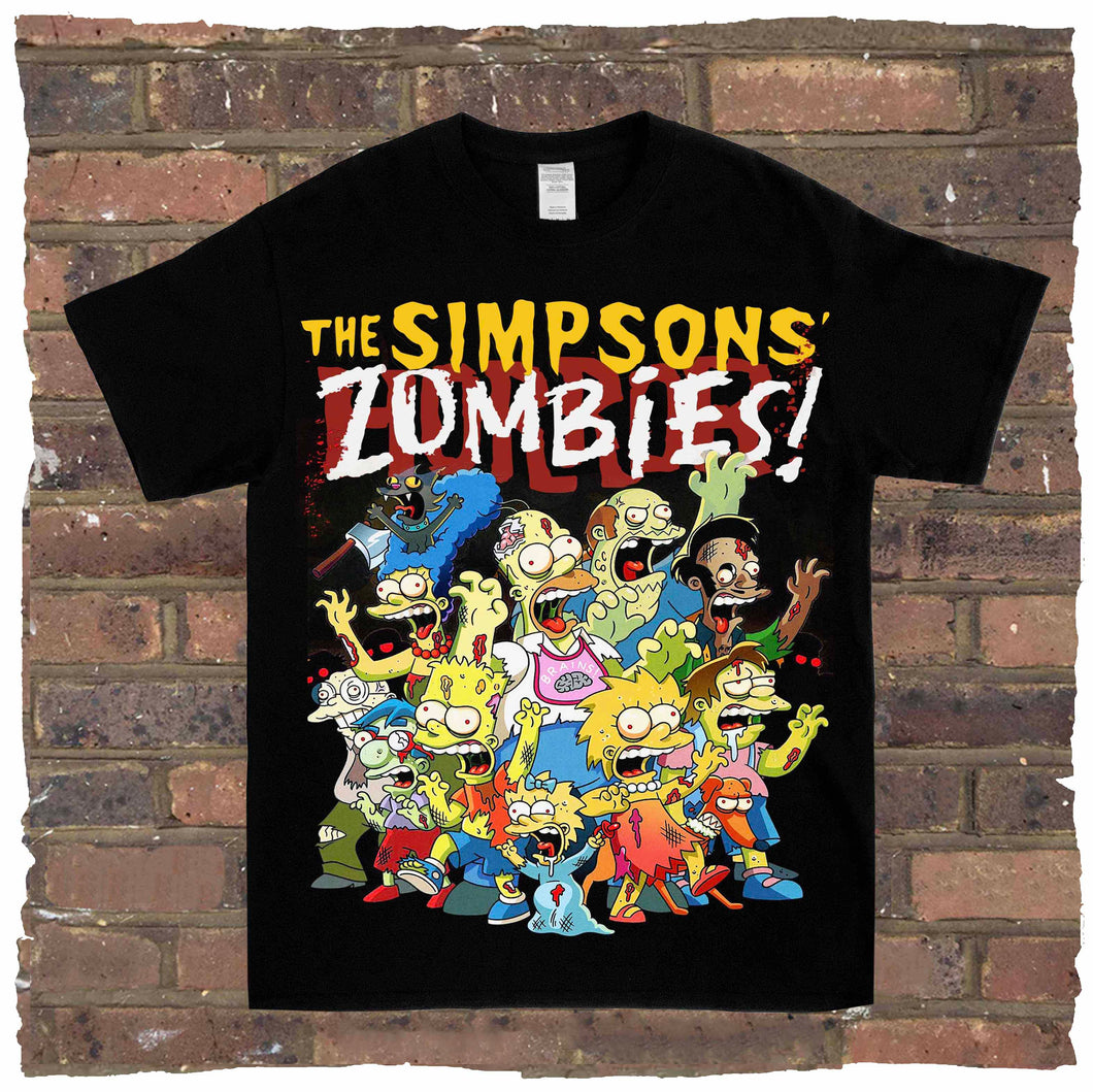 The Simpsons Zombies Tee