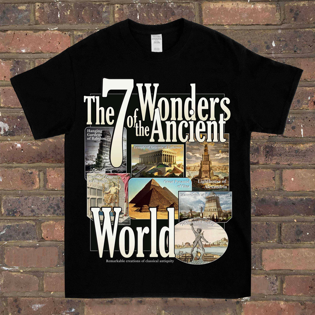 7 Wonders of The World Tee